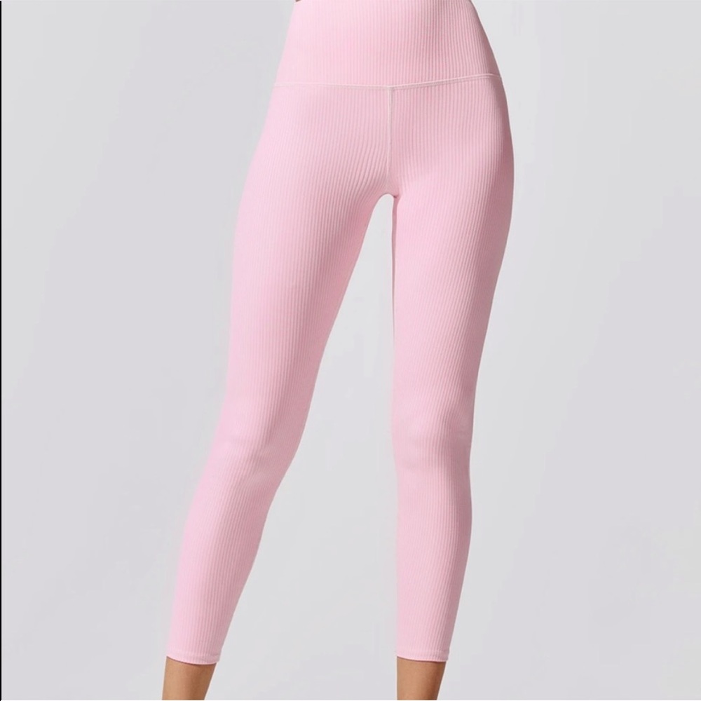 Carbon38 ribbed 7/8 leggings